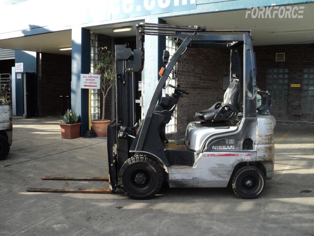Nissan 1.5T LPG Petrol Forklift