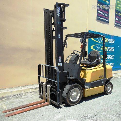 Yale GLP25RH 2.5-Ton LPG Forklift