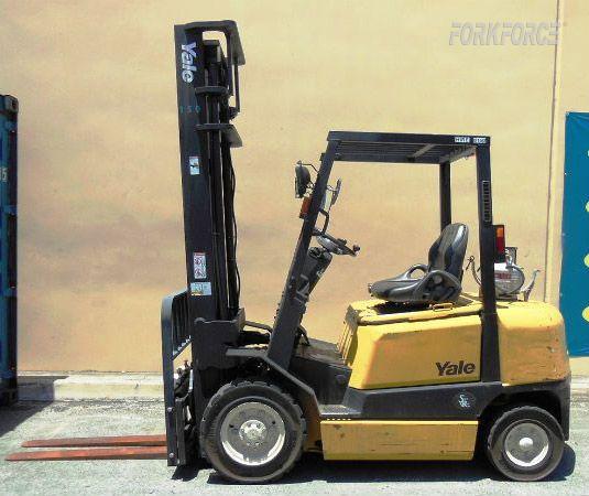 Yale GLP25RH 2.5-Ton LPG Forklift