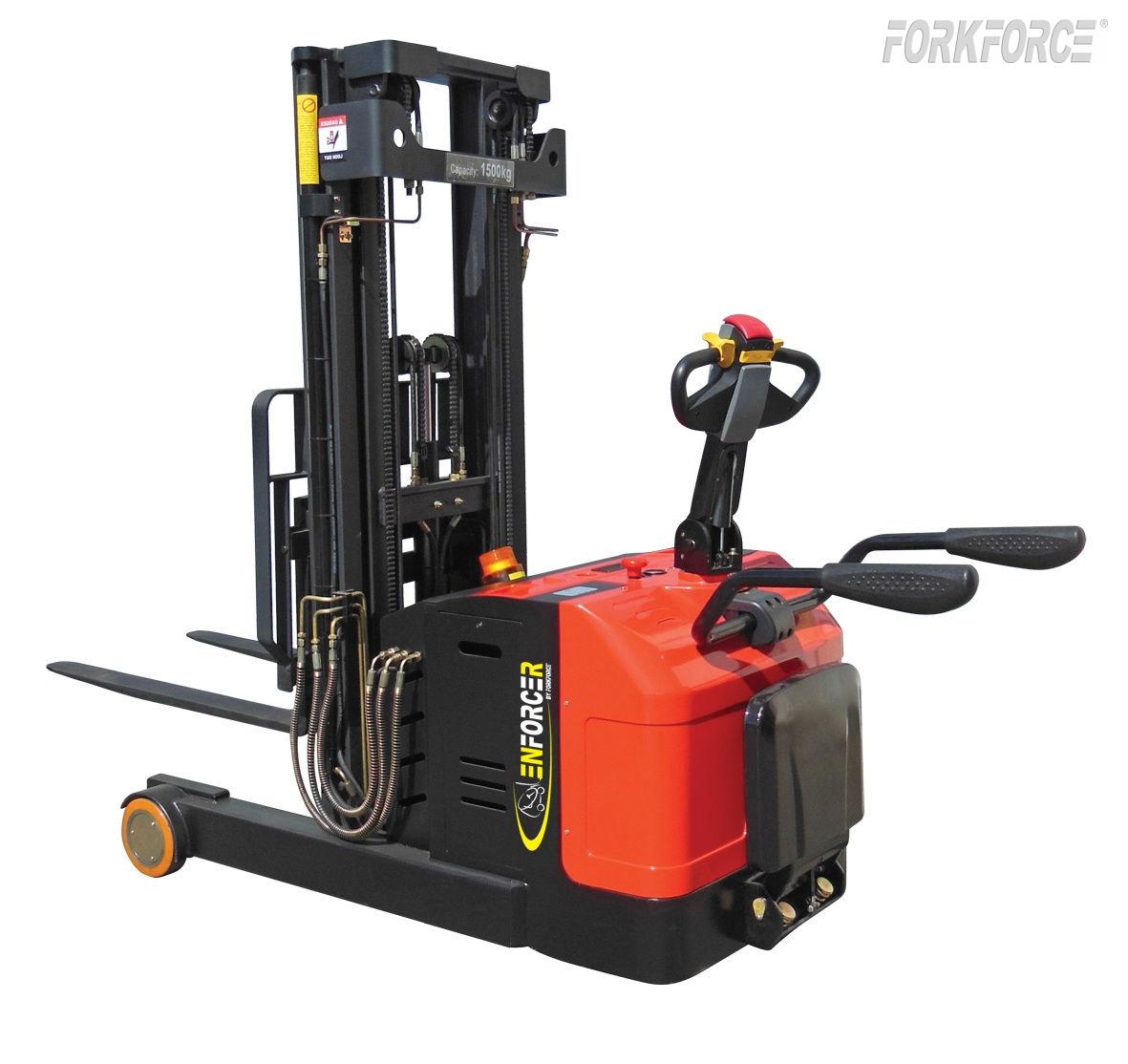 Enforcer 2T Moving Mast Electric Walkie Reach Stacker