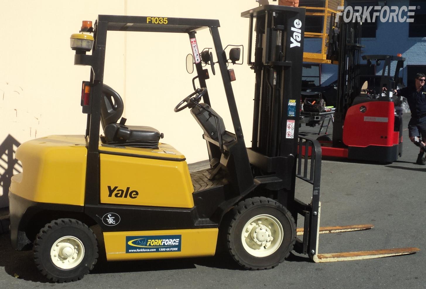 Yale 2.5T Dual Fuel Forklift