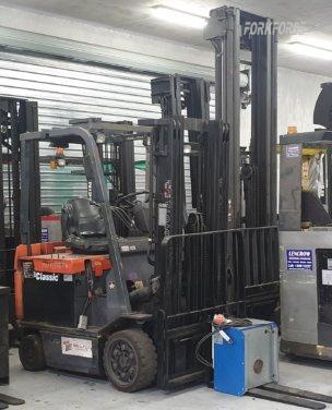 Used Toyota 1.5 Ton Electric Forklift