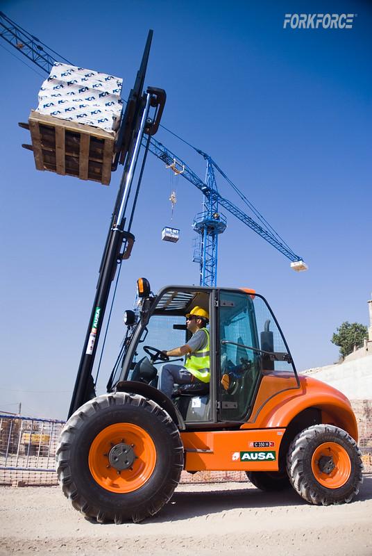 AUSA C500H 5,000kg Rough Terrain Forklift
