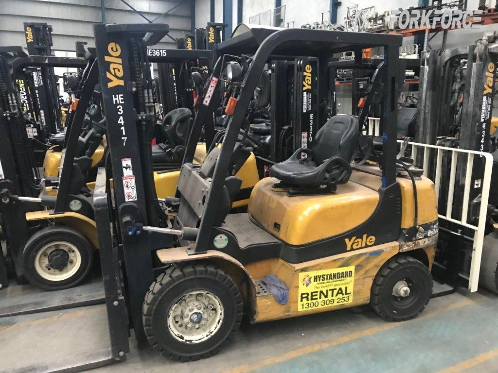 Used Yale QA34N 2.5 Ton Diesel Forklift