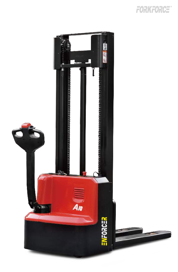 Enforcer 1 Ton Electric Walkie Stacker With Fork Over