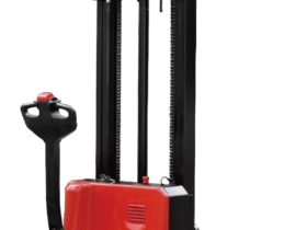 Enforcer 1.2 Ton Electric Walkie Stacker With Fork Over -