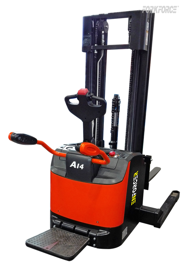 Enforcer 1.4 Ton Walkie Stacker With Lithium Battery