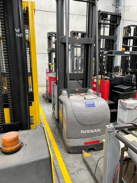 Used Nissan OPH100 Battery Electric 1T Order Picker