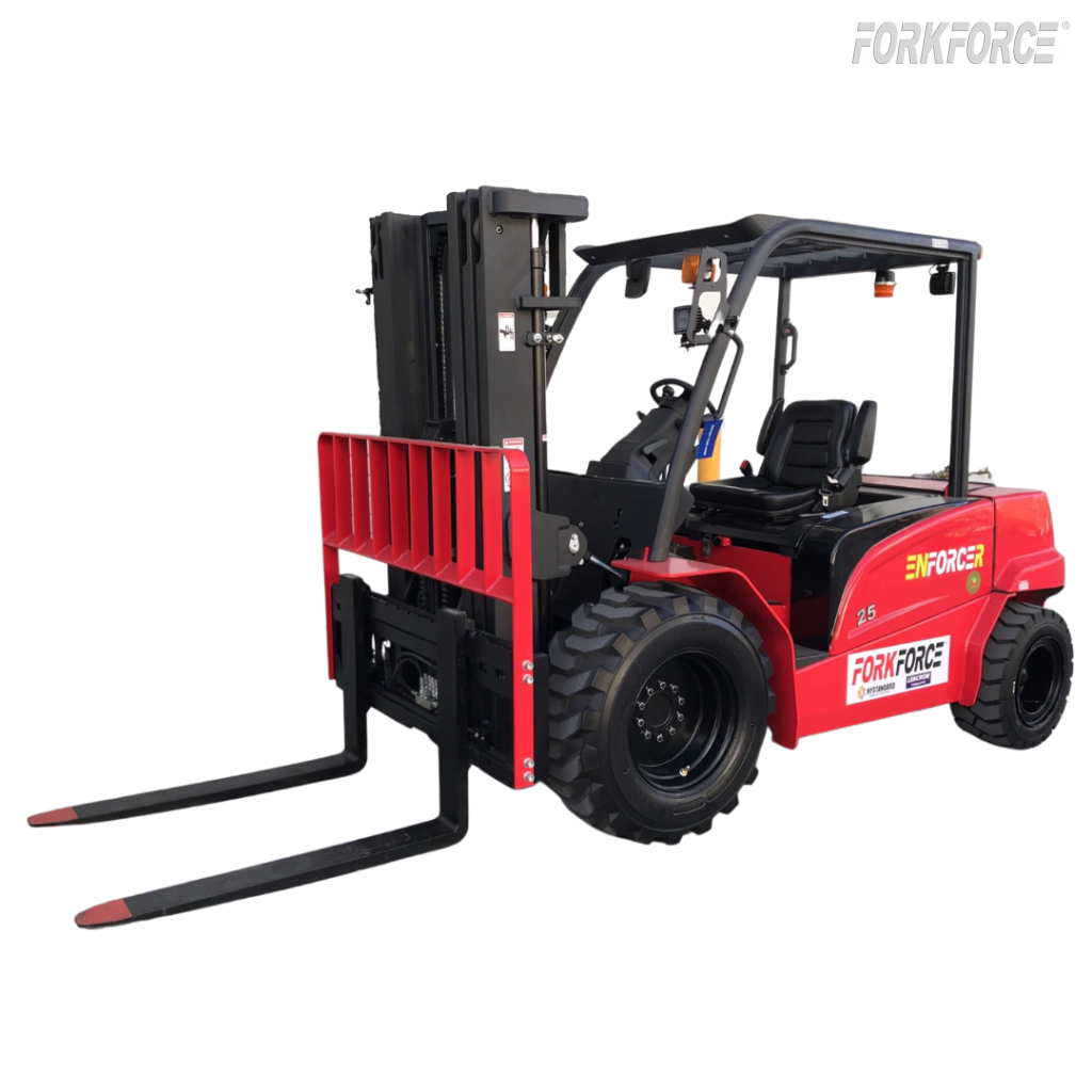 New Enforcer 2.5T Lithium Rough Terrain Forklift