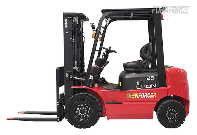 New Enforcer 2.5T Lithium Yard Forklift