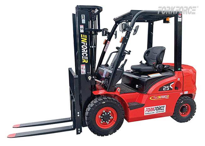 Enforcer 2.5T Diesel Forklift - With Bosch Common Rail Technology