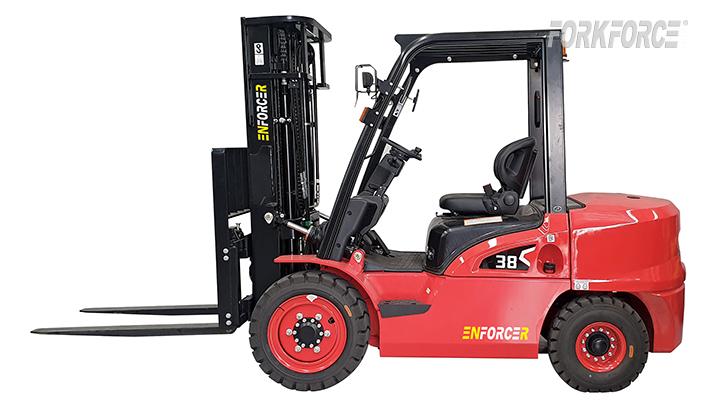Enforcer 3.8T Diesel Forklift - With Bosch Common Rail Technology