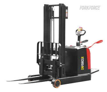 New Enforcer 2T Walkie Stacker with Moving Mast Front