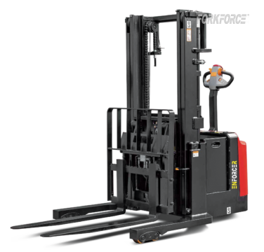 New Enforcer 1.4T Battery Electric Walkie Reach Stacker Front