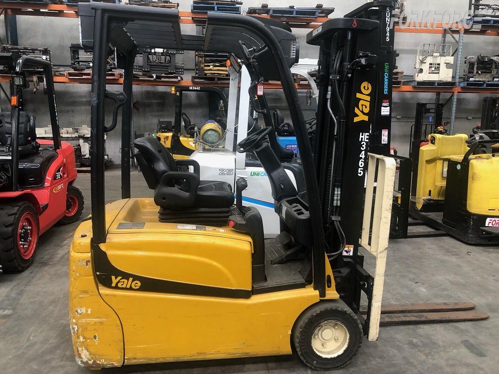 Used Yale 2T Three-wheel Electric Forklift