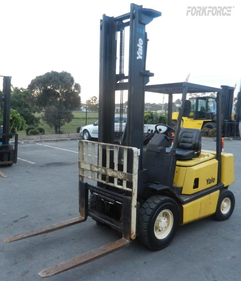USED Yale 2.5T Diesel Forklift