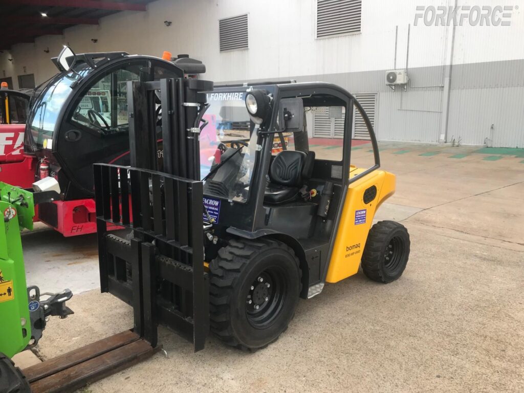 Used Bomaq 3T 4WD Diesel Rough Terrain Forklift (3.3m)
