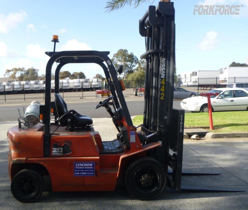 Used Nissan 2.5T LPG Forklift PJO2A25U   