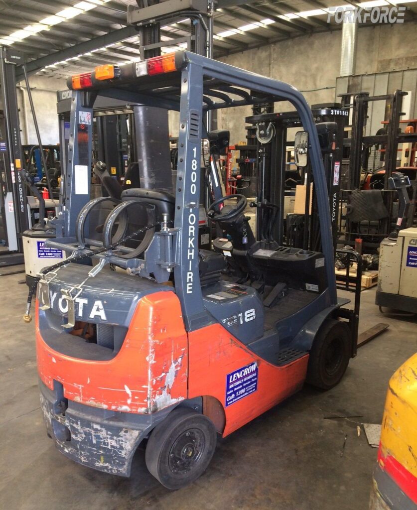 Used Toyota 1.8 Ton LPG Forklift