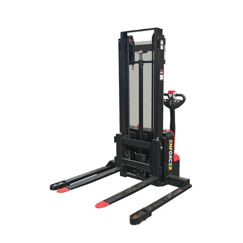 Enforcer 1T Electric Walkie Straddle Stacker