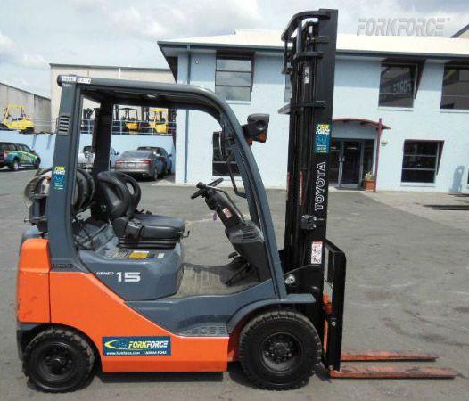 Used Toyota 1.5Ton LPG Forklift
