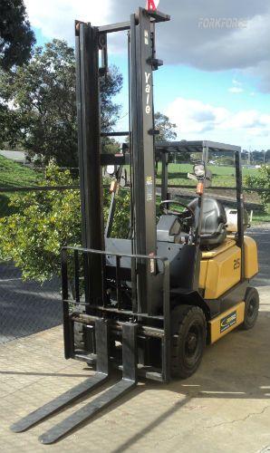 Used Yale 2.5 Ton LPG Forklift