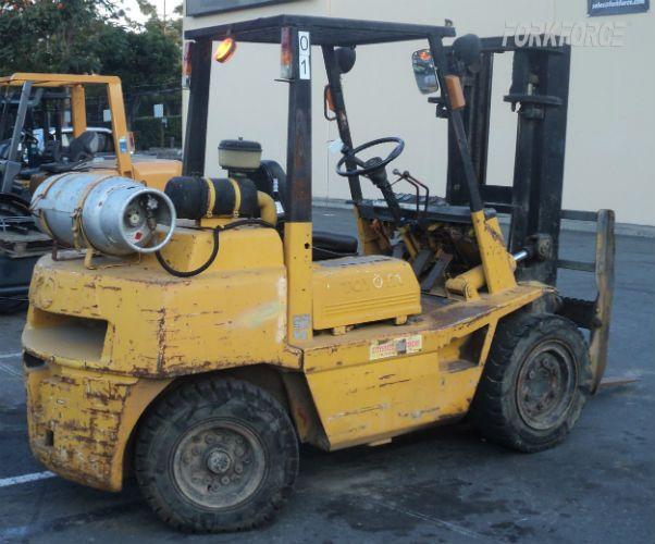 Used Toyota 02-3FG35 3.5-Ton LPG Forklift
