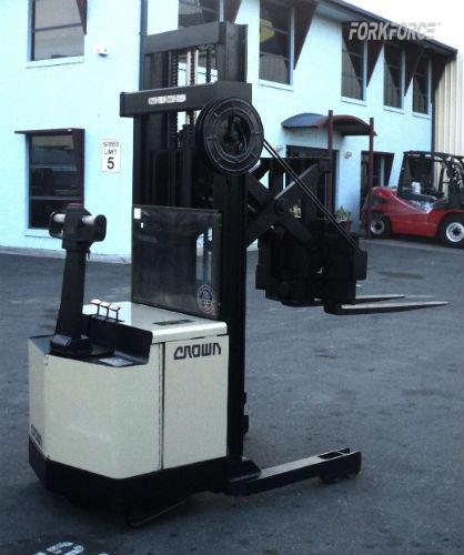 Used Crown WRTL126 1.5-Ton Reach Stacker