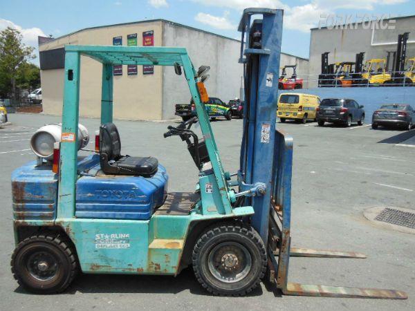 Used Toyota 2.5-Ton LPG Forklift