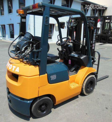 Used Toyota 1.8-Ton LPG Forklift