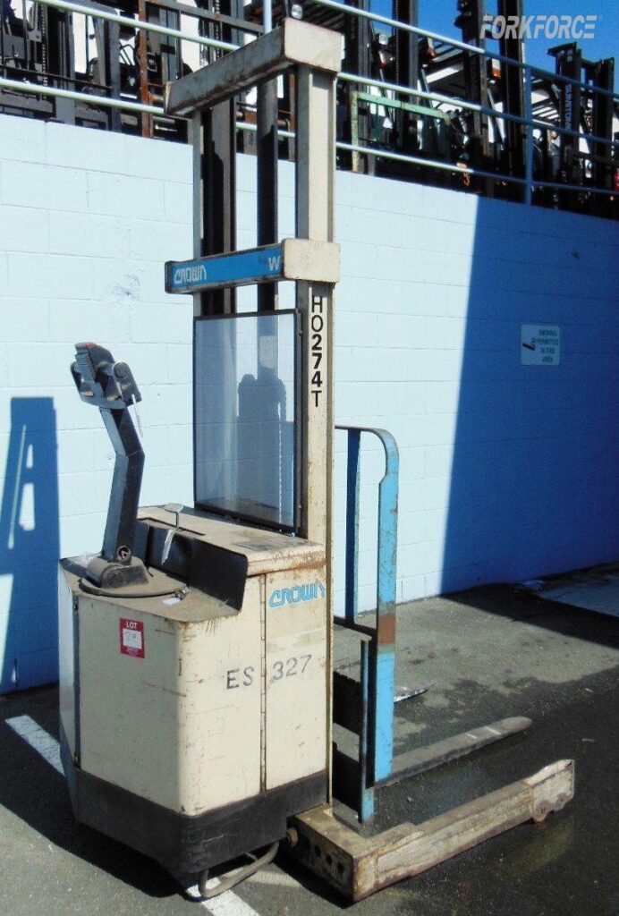 Used Crown 30WTT154 1.5-Ton Walkie Stacker