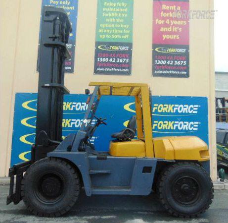 Used TCM FD80 8 Ton Diesel Forklift