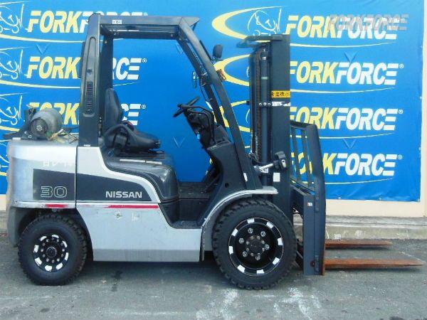 Used Nissan FG30T/6 2.65-Ton LPG Forklift