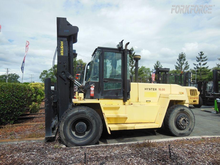 Used Hyster H16.00XL 16-Ton Diesel Forklift