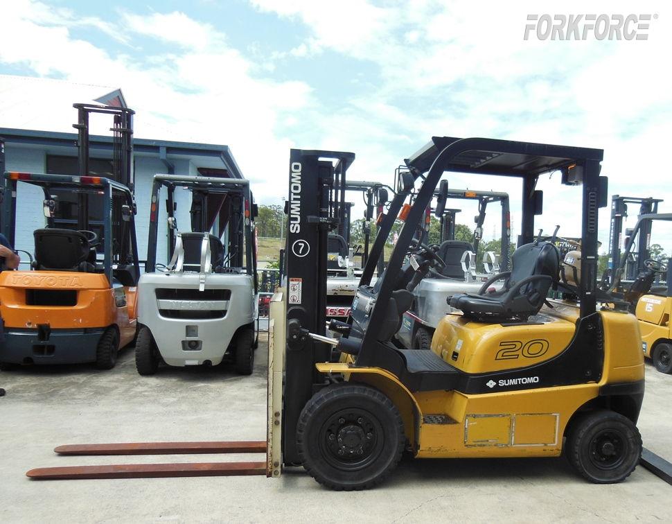 Used Sumitomo 2.0 Ton LPG Forklift