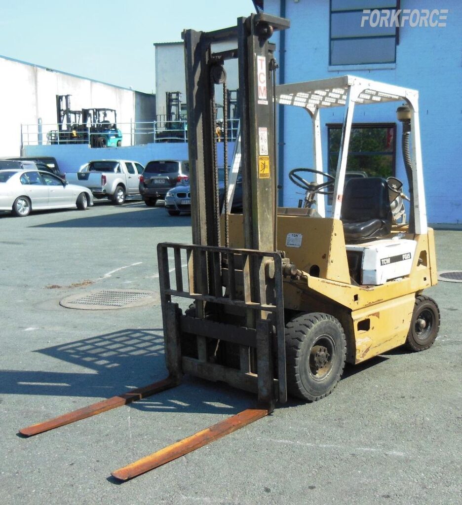 Used TCM 1.5 Ton LPG-Petrol Forklift