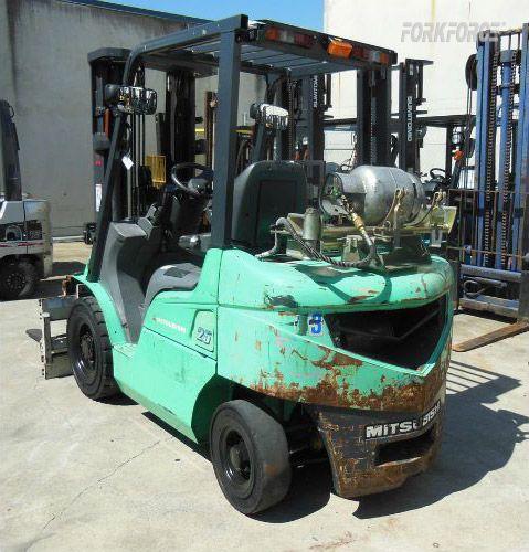 Used Mitsubishi 2.5-Ton LPG Forklift
