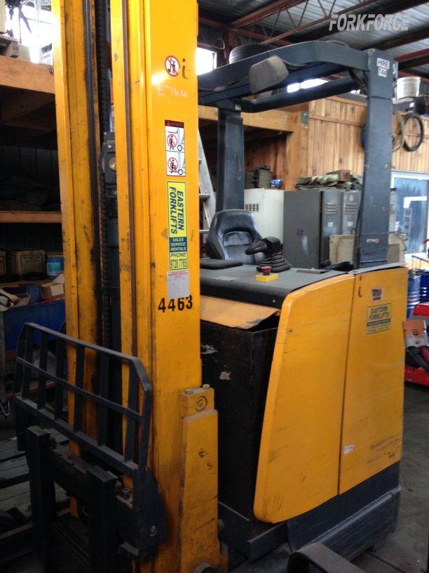 Used 1.24 Tonne Electric Jungheinrich Rider Reach Stack