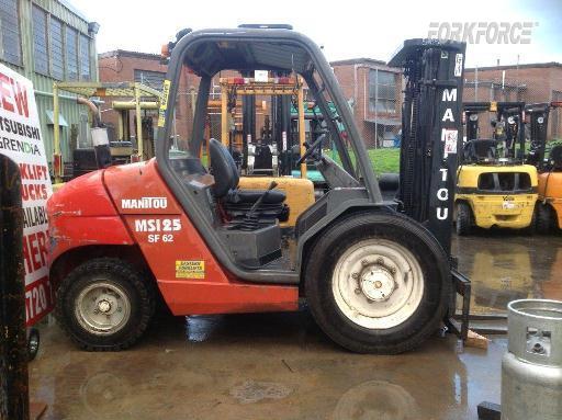 Used Manitou 2.5 Tonne Diesel Forklift