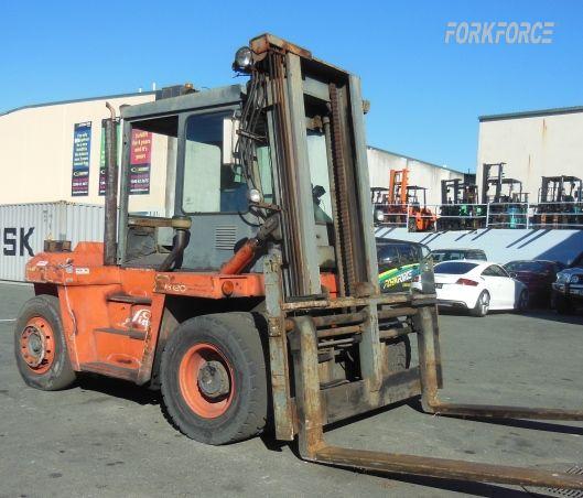 Used Linde 12 Tonne Diesel Forklift