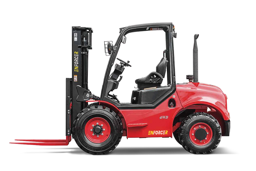 Enforcer 2.5 Ton 4WD Rough Terrain Forklift