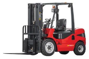 FLDCXT40-01Y2ZS Enforcer 4T Diesel Forklift- Front View