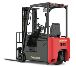 FLBCTE15-02PBXE Enforcer 1.5T 3-Wheel Battery Electric Forklift- Back View