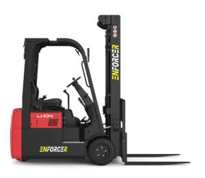 FLBCTE20-02LIXS Enforcer 2T 3-Wheel Lithium Forklift- Side View
