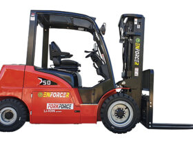 FLBCXE50-08LITS Enforcer 5T All Weather Forklift- Side View