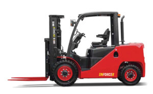 FLGCXT50-08G1WS Enforcer 5T LPG Petrol Counterbalance Forklift- Side View