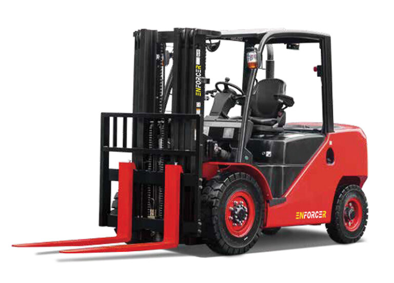 FLGCXT55-08G1WS Enforcer 5.5T LPG Petrol Counterbalance Forklift- Front View