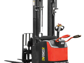 WSBPRE16-08LIVS Enforcer 1.6T Lithium Walkie Reach Stacker- Back View