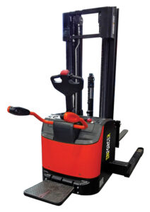 WSBSRE16-08PBVS Enforcer 1.6T Battery Electric Walkie Stacker - Back View