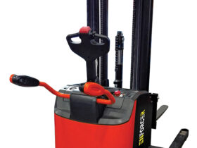 WSBSRE16-08PBVS Enforcer 1.6T Battery Electric Walkie Stacker - Back View